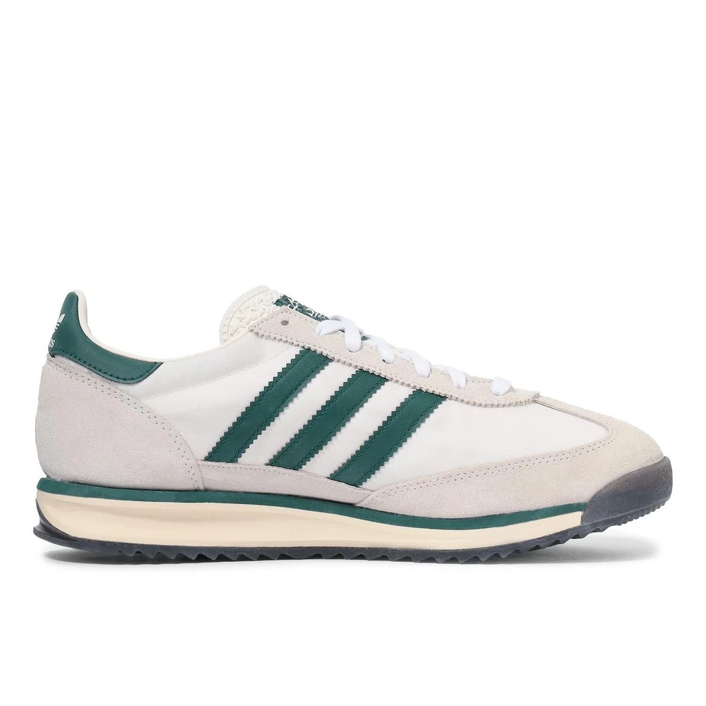 adidas Originals SL 72 RS Mens Size 9.5 Cloud White College Green Shoes JH5646 - Picture 3 of 7